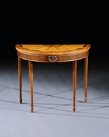 A Pair of Card Tables attributed to Thomas Chippendale Junior