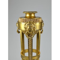 A Regency period giltwood stand in the manner of Thomas Hope
