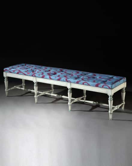 A Regency Period Painted Window Seat