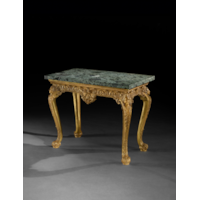 A George II Carved Giltwood Side Table