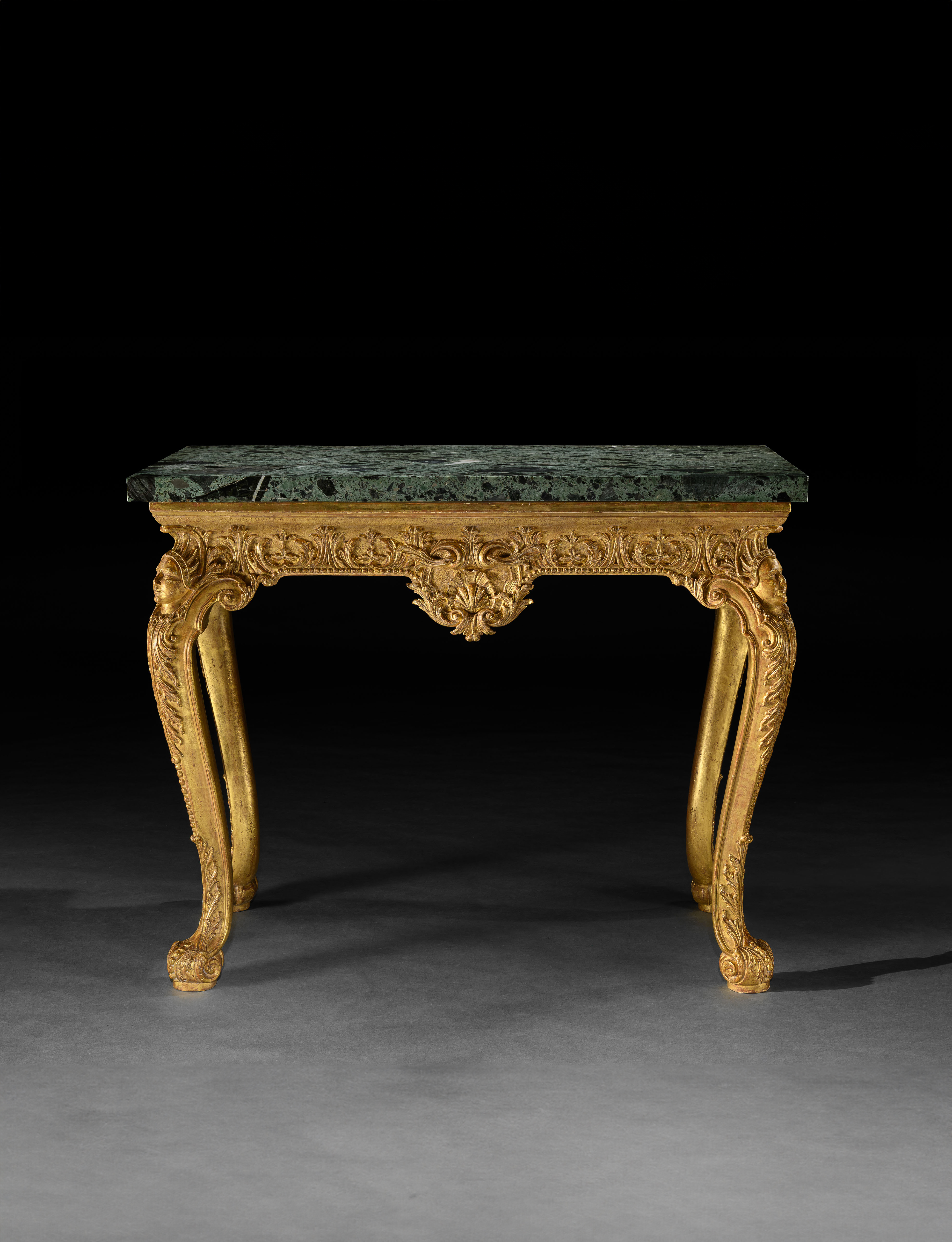 A George II Carved Giltwood Side Table