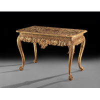 An Important George I Period Gilt Gesso Side Table