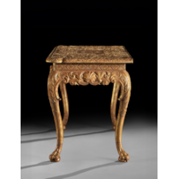An Important George I Period Gilt Gesso Side Table