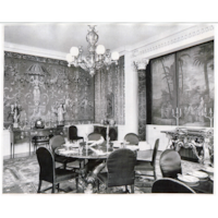 A Pair of George III Marquetry Bombe Commodes Attributed to Mayhew and Ince